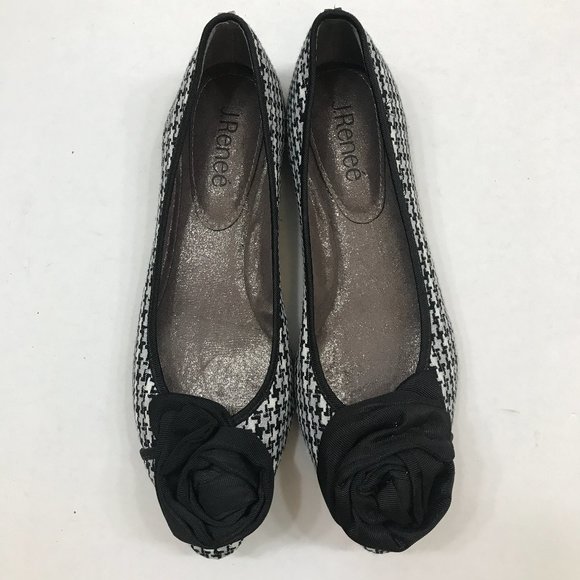 Rose adorned Almond Toe Flat - Picture 2 of 7